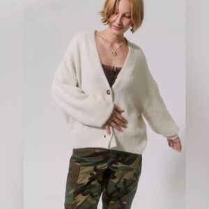 Urban Outfitters Cream Cardigan